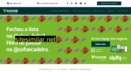 sicoobcredichapada.com.br alternative sites