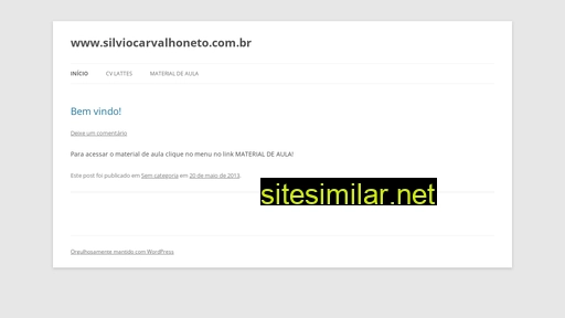 silviocarvalhoneto.com.br alternative sites