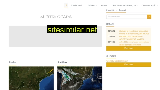 simepar.br alternative sites