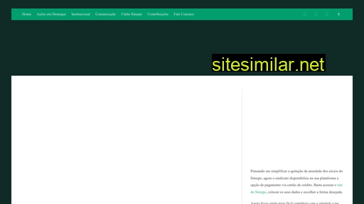 simepe.org.br alternative sites