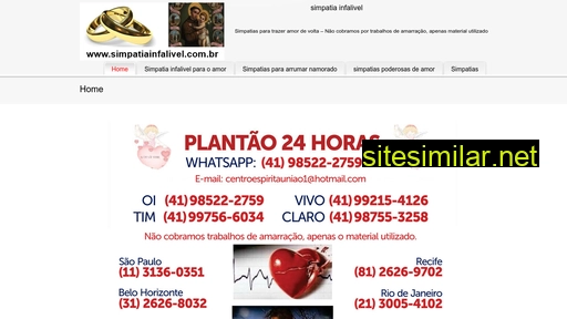 simpatiainfalivel.com.br alternative sites