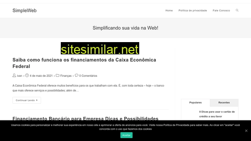 simpleweb.com.br alternative sites