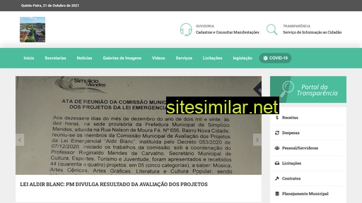 simpliciomendes.pi.gov.br alternative sites