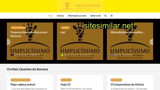 simplicissimo.com.br alternative sites
