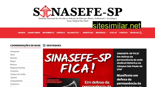 sinasefesp.org.br alternative sites