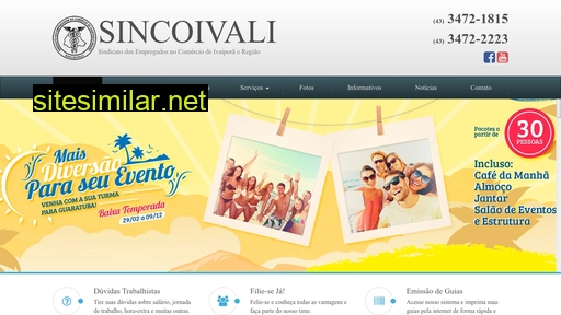 sincoivali.com.br alternative sites