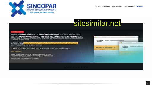 sincopar.org.br alternative sites