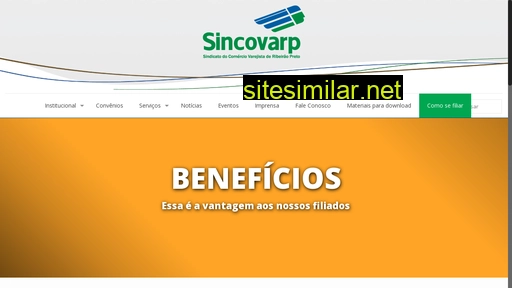 sincovarp.com.br alternative sites