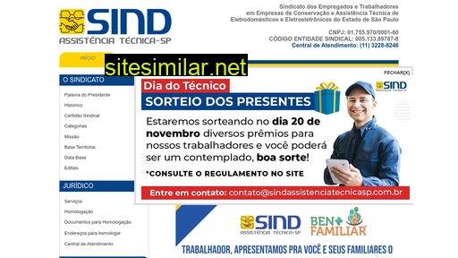 sindassistenciatecnicasp.com.br alternative sites