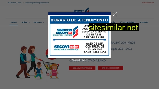 sindconpara.com.br alternative sites