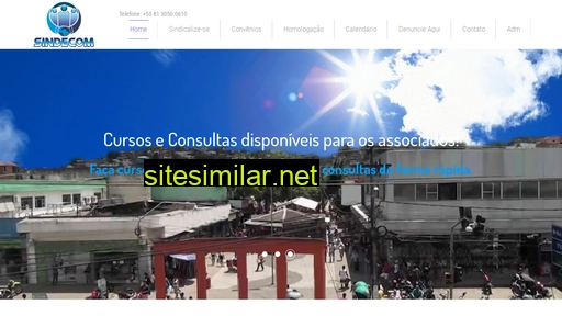 sindecom.com.br alternative sites