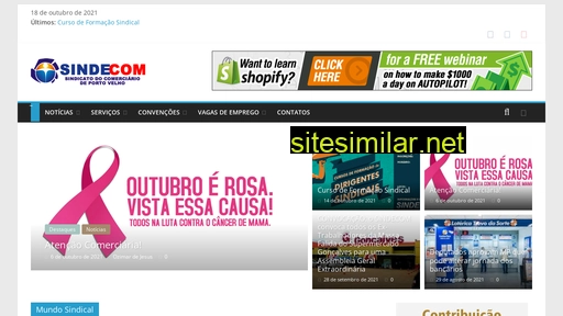 sindecom.org.br alternative sites