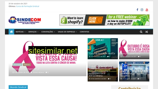 sindecom.pvh.br alternative sites