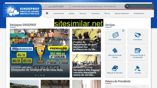 sindeprof.org.br alternative sites