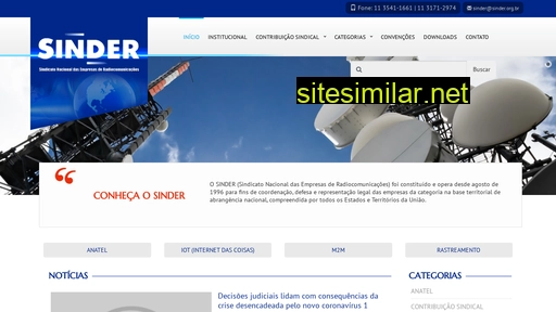 sinder.org.br alternative sites