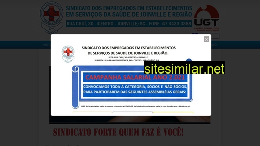 sindicatosaudejoinville.org.br alternative sites