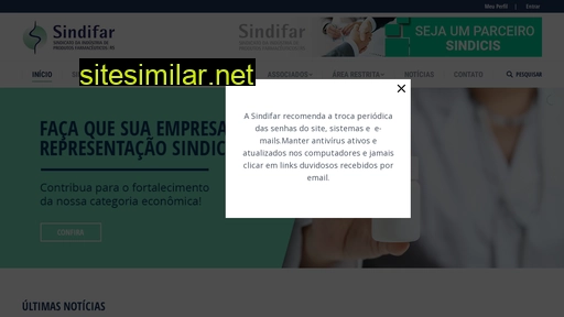 sindifar.org.br alternative sites