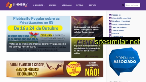 sindiserv.com.br alternative sites