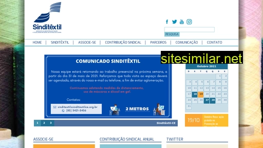 sinditextilce.org.br alternative sites