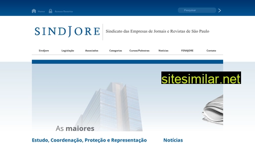 sindjore.org.br alternative sites