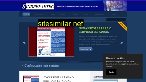 sindpefaetec.org.br alternative sites