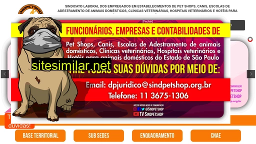 sindpetshop.org.br alternative sites