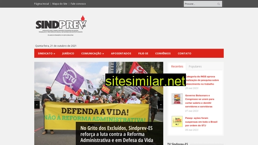 sindprev-es.org.br alternative sites