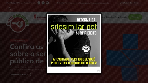 sindsaudesc.com.br alternative sites
