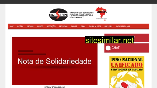 sindserpe.org.br alternative sites