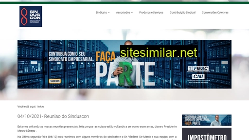 sindusconcriciuma.com.br alternative sites