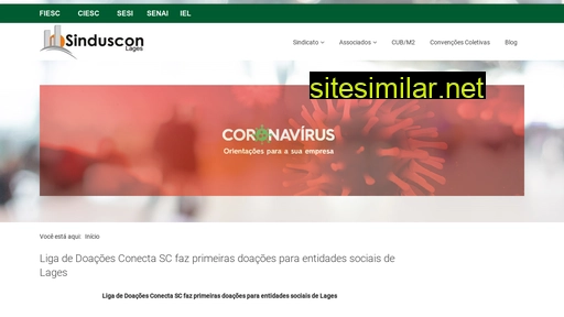 sindusconlages.com.br alternative sites