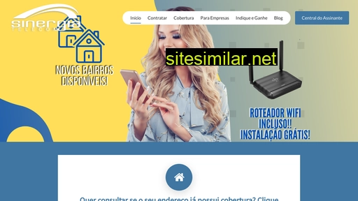 sinergiatelecom.com.br alternative sites
