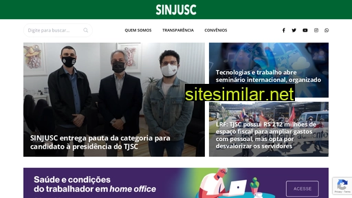 sinjusc.org.br alternative sites
