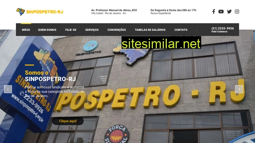 sinpospetro-rj.org.br alternative sites