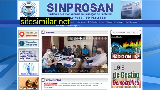sinprosan.com.br alternative sites