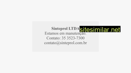 sinteprol.com.br alternative sites