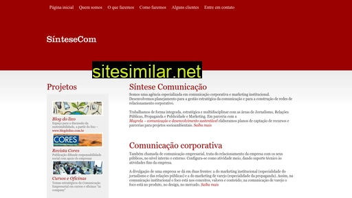 sintesecom.com.br alternative sites