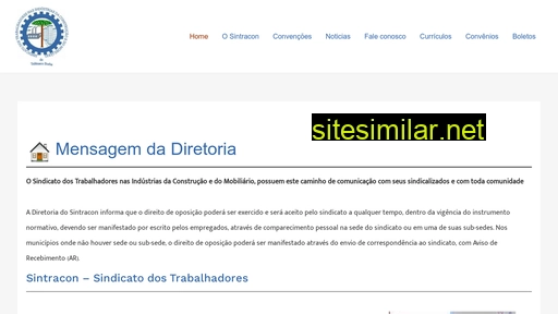 sintracontb.org.br alternative sites