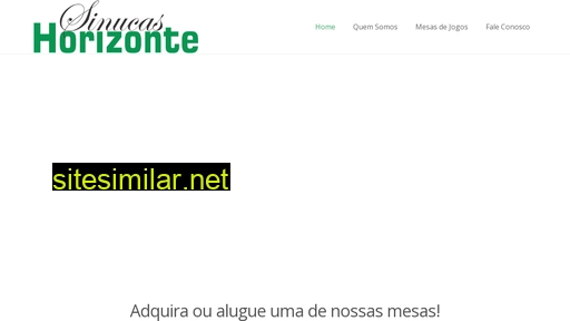 sinucashorizonte.com.br alternative sites