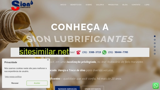 sionlubrificantes.com.br alternative sites