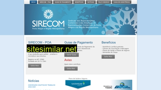 sirecom.org.br alternative sites