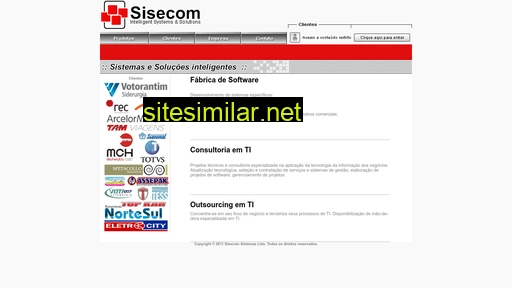 sisecom.com.br alternative sites