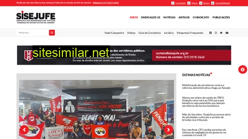 sisejufe.org.br alternative sites