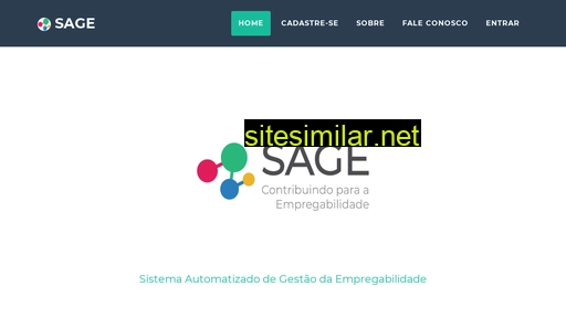 sistemasage.com.br alternative sites