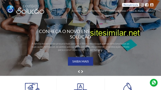 site.colegiosolucaosp.com.br alternative sites