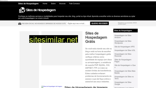 sitesdehospedagem.com.br alternative sites