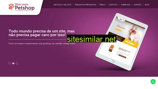 sitesparapetshop.com.br alternative sites