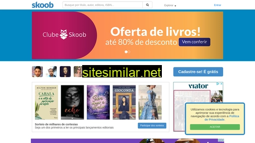 skoob.com.br alternative sites