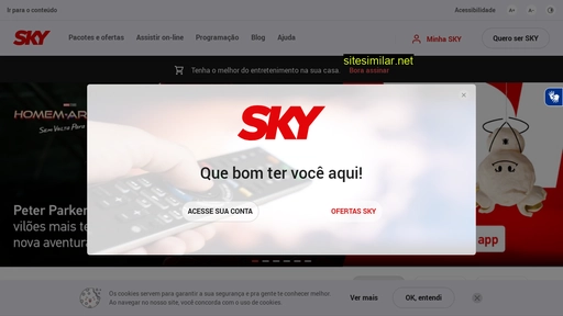 sky.com.br alternative sites