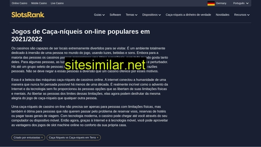 slotsrank.com.br alternative sites